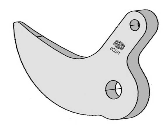 Змінна деталь Felco 820/1 (лезо для Фелкотроніка 820, 822), фото 1