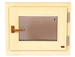 Вікно для сауни поворотне 600 х 500