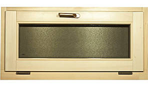 Вікно для сауни відкидне 1000 х 500