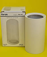 Потолочный светильник Feron ML301 GU10 белый цилиндр точечный