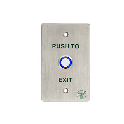Кнопка виходу Yli Electronic PBK-814D(LED) з LED-підсвічуванням, фото 3