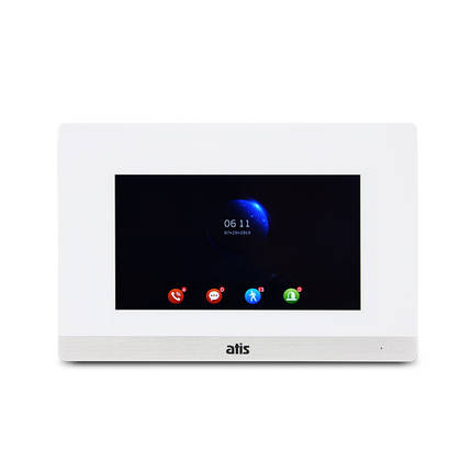 Відеодомофон ATIS AD-750FHD S-White, фото 2