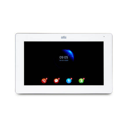 Відеодомофон ATIS AD-770FHD White, фото 2