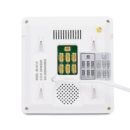 Комплект відеодомофона ATIS AD-480 W Kit box, фото 2