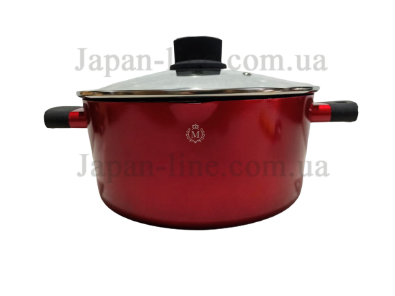 Каструля Meisterklasse MK-1055-28 red  28 см. ~ 6,5 л.