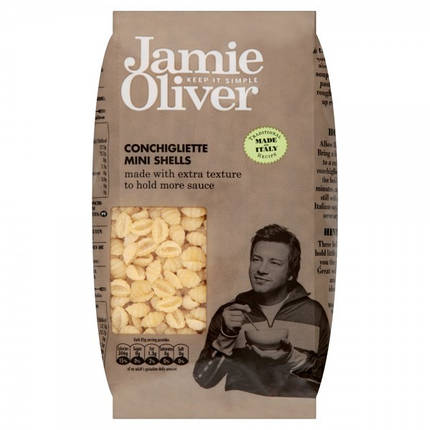 Макарони мушлі Jamie Oliver, 500 г, фото 1