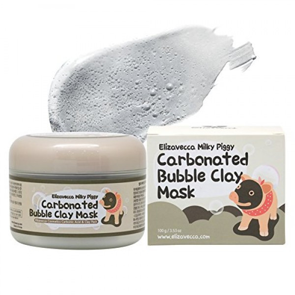 Маска з газованою бульбашкової глини Elizavecca Milky Piggy, 100 г