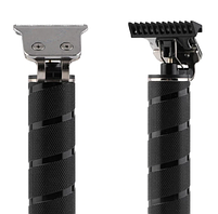 Професійний тример для стрижки та окантовки HairTrimmer Cordless Skeleton, Black (HT 7870BK), фото 5