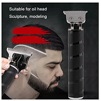 Професійний тример для стрижки та окантовки HairTrimmer Cordless Skeleton, Black (HT 7870BK), фото 9
