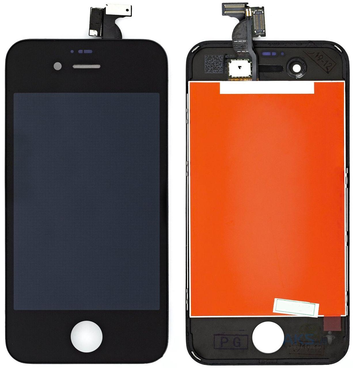 Дисплей Apple iPhone 4s | 4gs з сенсорним склом (Чорний) Original PRC