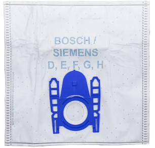 Мішки для пилососа Bosch Type G Worwo 4шт (SBMB01K) (мікроволокно), фото 3