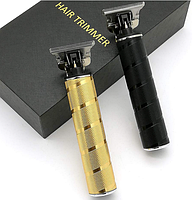 Професійний тример для стрижки та окантовки HairTrimmer Cordless Skeleton, Black (HT 7870BK), фото 4