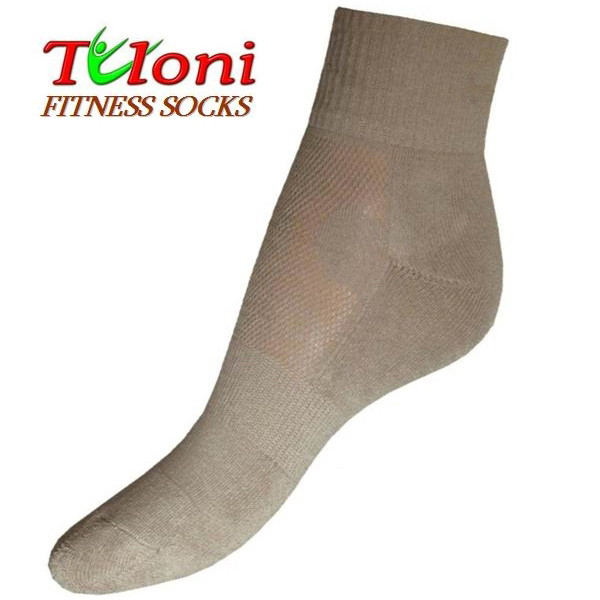 Шкарпетки гімнастичні Fitness Socks Tuloni s. M (35-37) Beige