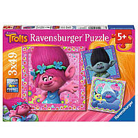 Пазл Дісней Тролі 3 х 49 Ravensburger 08013_7