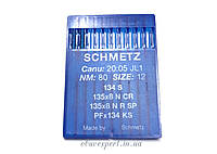 Голка для шкіри Schmetz PFx134 S 80/12, з ріжучим вістрям 1 голка