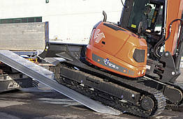 Алюминиевая аппарель для техники на колесах и резиновых гусеницах CLM 155.50 L