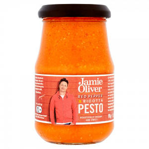 Песто з червоною паприкою і сиром рикота Jamie Oliver, 190 г