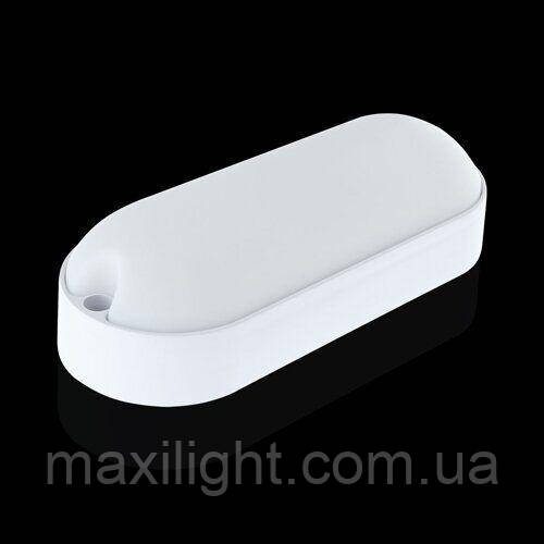 ЖКГ світильник світлодіодний Biom 18W 6000К IP65, овал (MPL-О18-6)