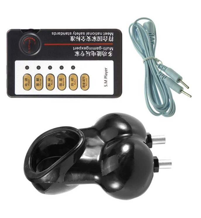 Електричний стимулятор мошонки ElectricPower, фото 1