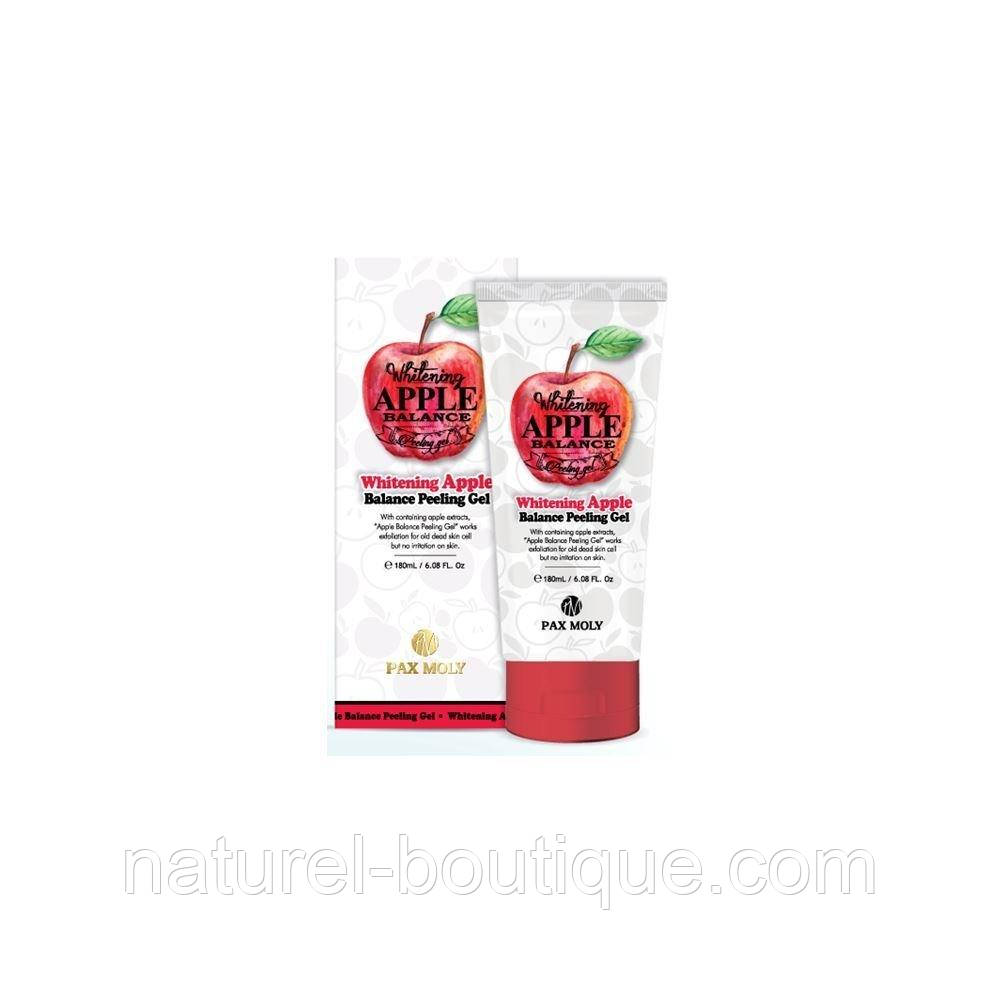 Пілінг-гель для обличчя Pax Moly Whitening Apple Balance 
з екстрактом яблука