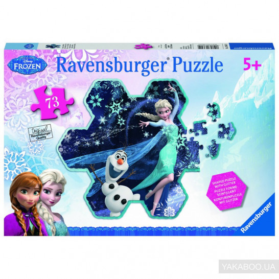 Пазл  Дисней Холодное сердце Эльза снежинка 73 элемента    Ravensburger  13641