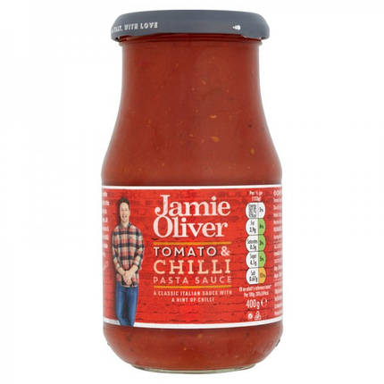 Томатний соус із чилі Jamie Oliver, 400 г, фото 1