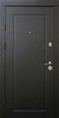 Вхідні двері Qdoors Преміум Прованс венге темн/біл супермат (короб 2 кольори)