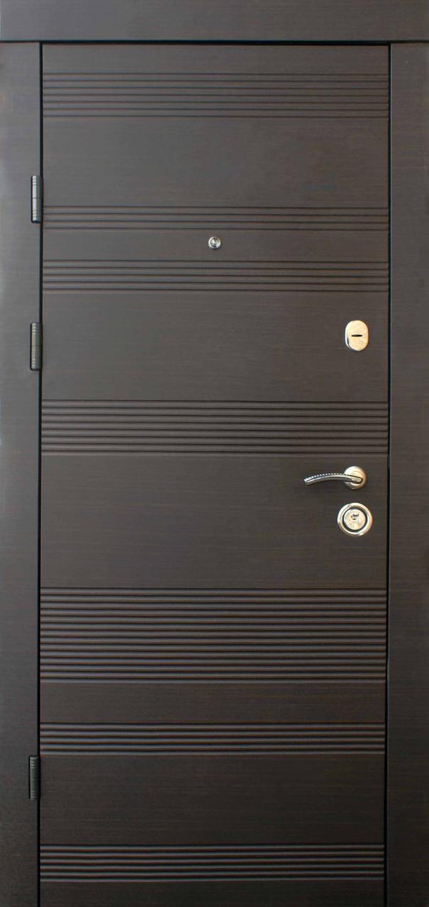 Вхідні двері Qdoors Преміум Статус венге темн горизонт