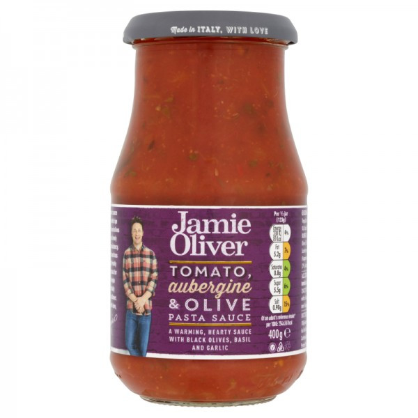 Томатний соус з баклажанами та оливками Jamie Oliver, 400 г