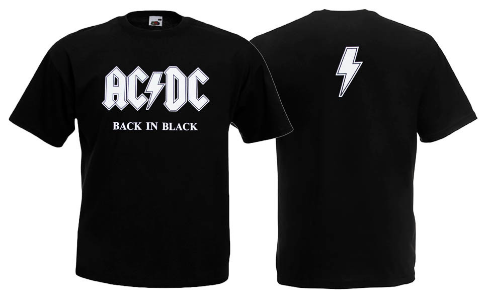 Футболка AC/DC Back In Black