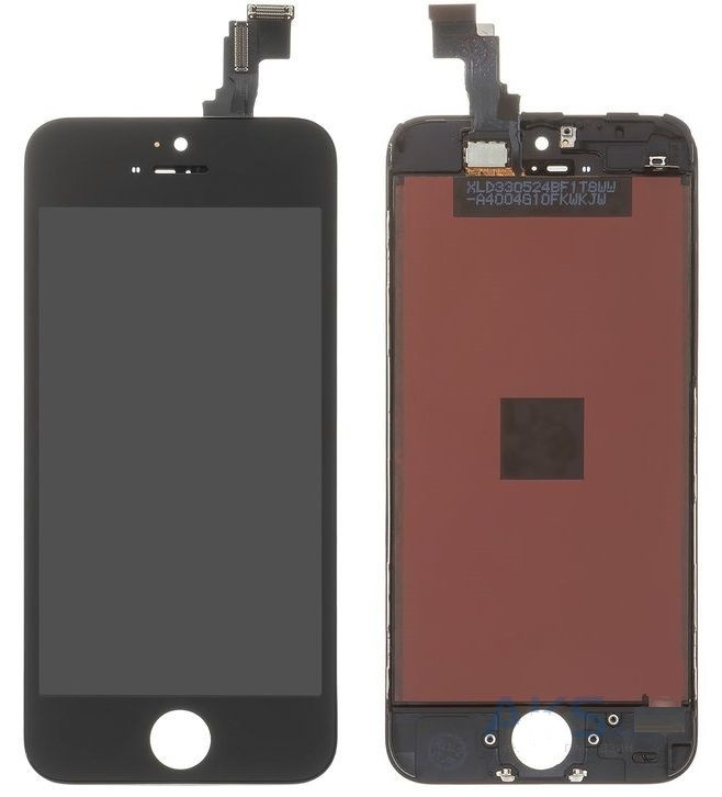 Дисплей Apple iPhone 5c з сенсорним склом (Чорний) Original PRC