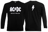 Футболка длинный рукав AC/DC Back In Black