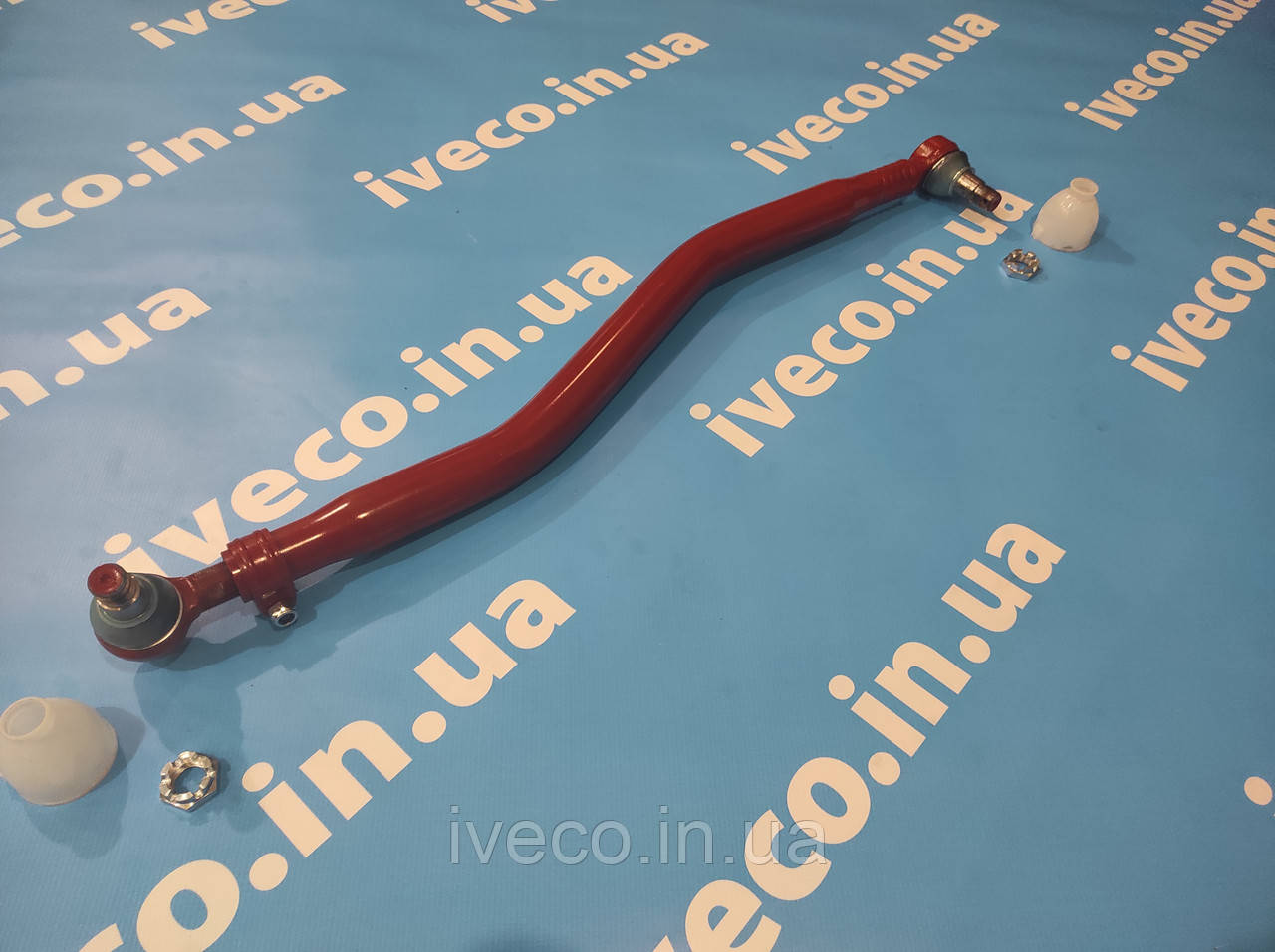 Тяга поздовжня кермова Iveco Eurotech Stralis Eurotrakker Trakker Івеко 41005463 8131582 41042919 SEM9332