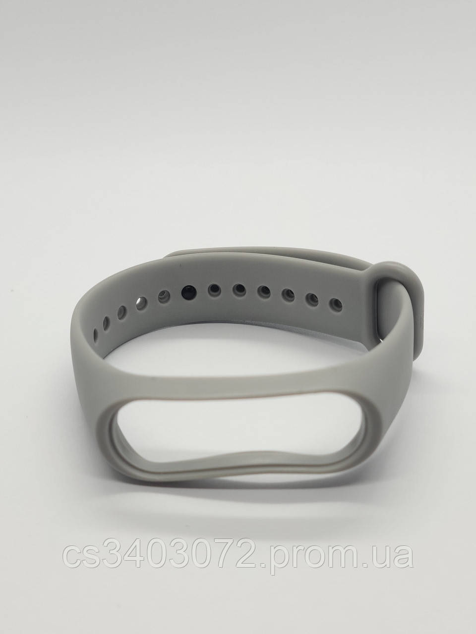 Сірий ремінець для фітнес браслетів Xiaomi Mi Band 3/4