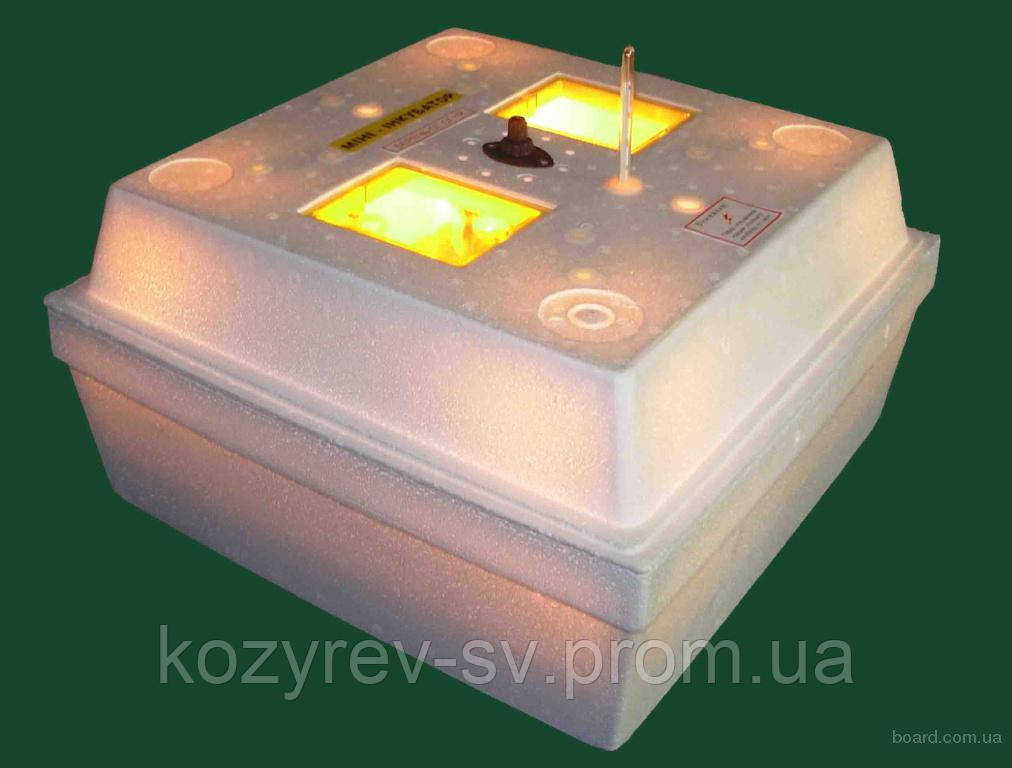 Інкубатор для яєць Квочка МІ-30-1С на 70 яєць з електронним / мембранним терморегуляторомоптом і в роздріб,Харьк
