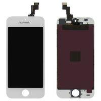 Дисплей Apple iPhone 5S | SE з сенсорним склом (Білий) Original PRC