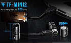Ліхтарик-намикач TrustFire MINI2 USB 220LM Ліхтар Брелок + Акумулятор потужний міні ліхтар, фото 3
