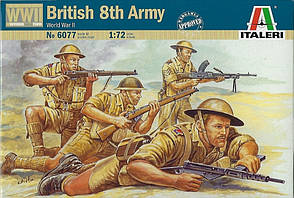 British 8th Army, World War II. 1/72 ITALERI 6077