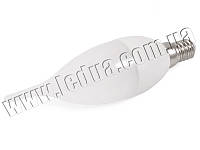 Світлодіодна лампа E14 C37 6Вт свічка на вітру 220V 3000к
