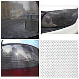 Плівка перфорована чорна, тонування для фар, стоп, фото 5