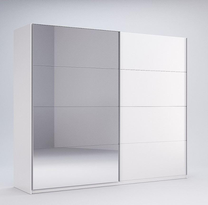 Шафа-КУПЕ Фемелі 2,5 м (*Двері Глянець/Дзеркало*) MiroMark, фото 1