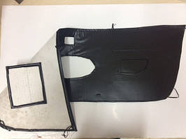 Утеплювач радіатора Ford Transit 05-ЛЮКС (на основі повсть) (10шт/уп)