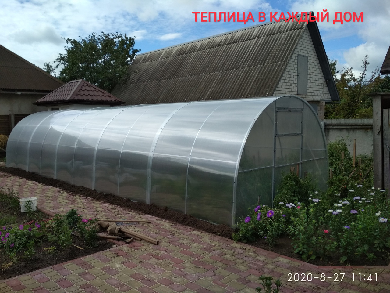 Теплиця "ЕЛІТ" 3*12*2 (ш.д.в.), 36кв.м., покриті полікарбонатом 4мм, від виробника