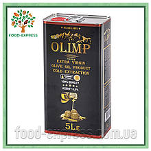 Оливкова олія Olimp Extra Virgin Olive Oil Gold Extraction рафінована 5л