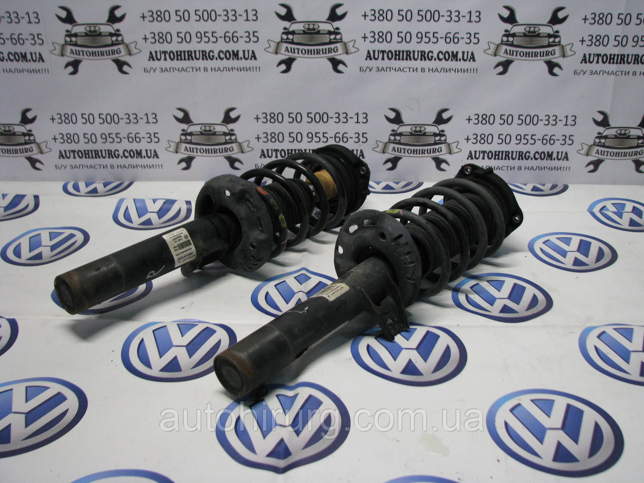 Передня стійка в зборі Volkswagen Passat B7 USA (561413031)