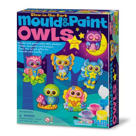 Набір для творчості 4M Світяться сови (00-04654)