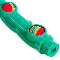 Обруч масажний розбірний Hula-Hoop Color Ball (6 секцій, вага 1,5 кг), фото 4