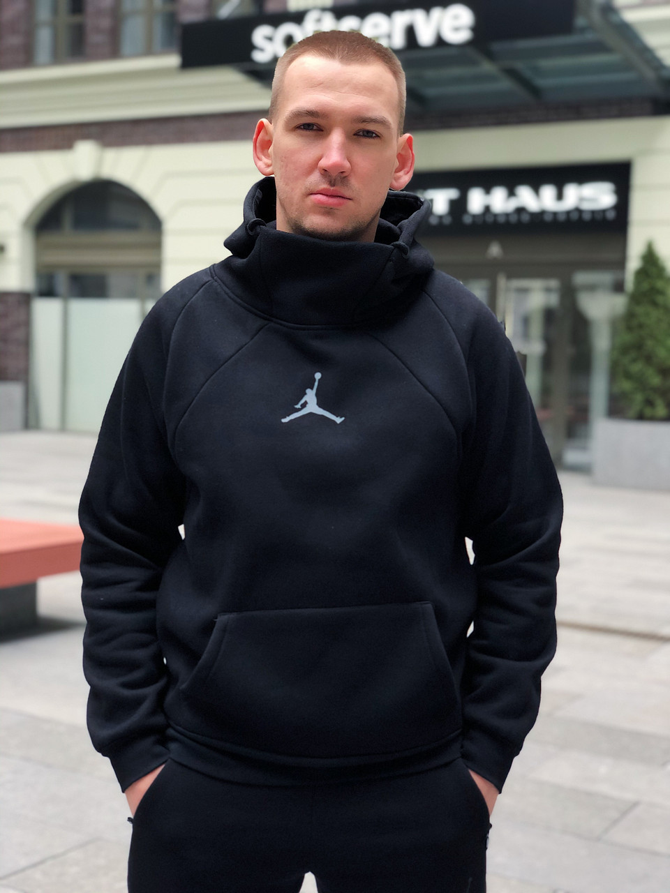 Худі зимовий Air Jordan 23 (Розмір:XL) / CLO-197, фото 1