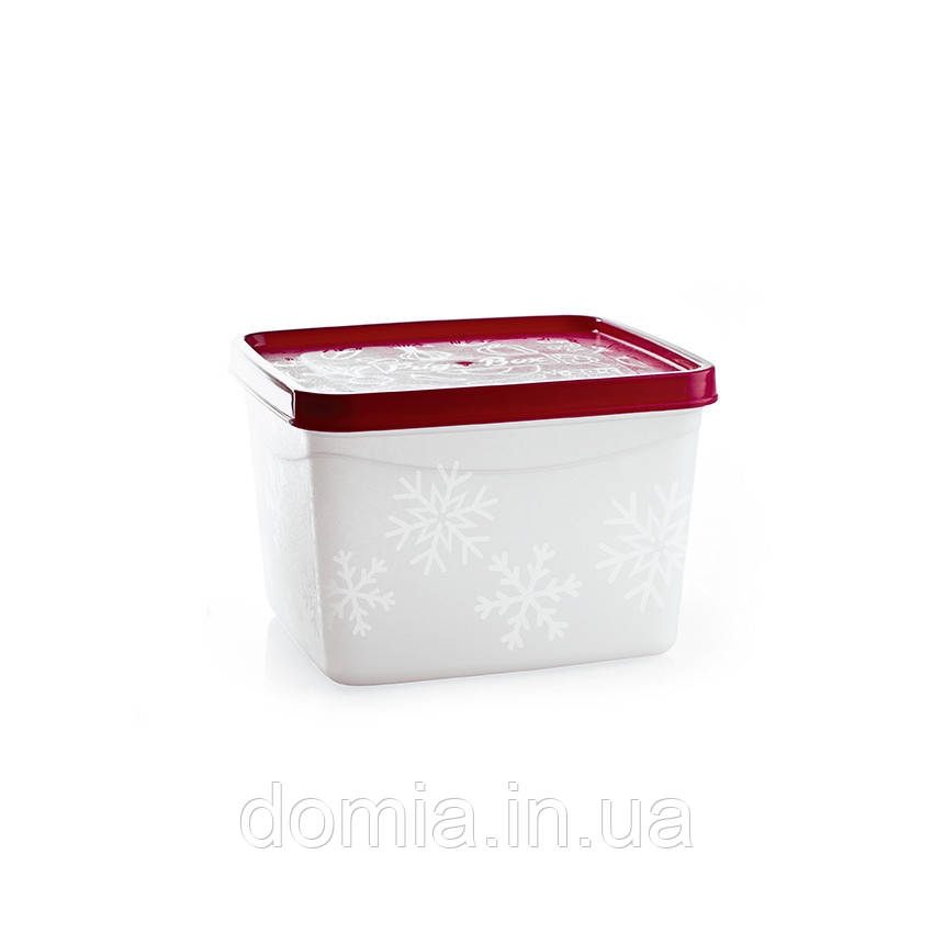 Контейнер харчової прямокутний FRIGO UCSAN plastik Туреччина (14 x 12,5 x 10 CM) 1,1 л. М-1028