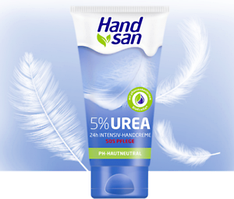 Handsan Handcreme 5 % Urea Крем для рук із сечовиною для дуже сухої шкіри рук 90 мл